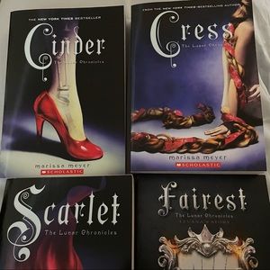 “The Lunar Chronicles” series, paperback